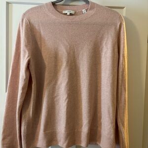Vince Pink Wool Cashmere blend sweater